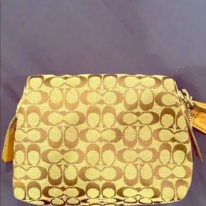 Coach small accessories/makeup bag